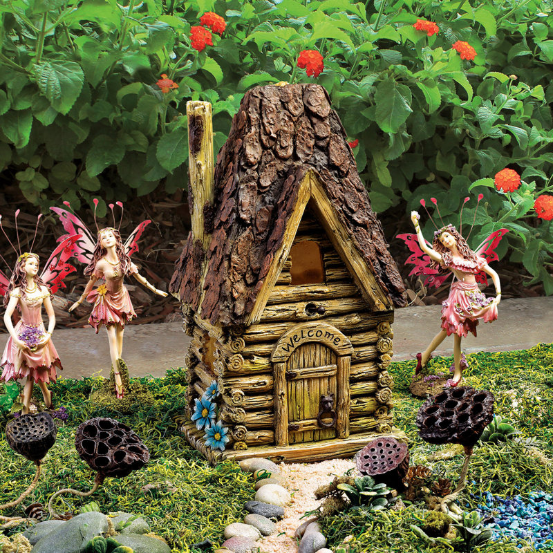 Design Toscano Woodland Fairy Garden & Reviews | Wayfair